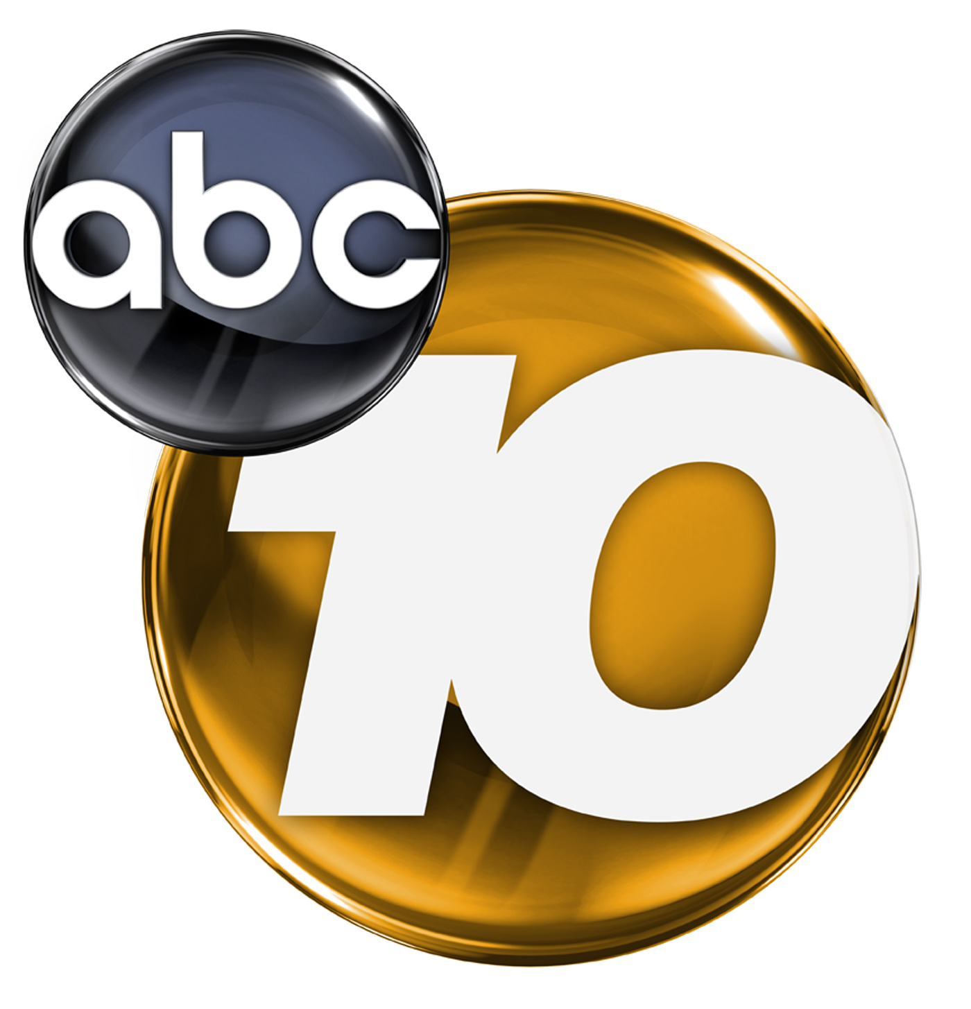 Abc 10. KGTV. 10 Logo.